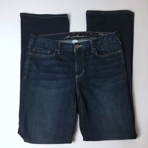 Eddie Bauer Truly Straight Boot Cut Jeans, 6